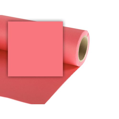 Colorama papír háttér 2.72 x 11m coral pink (korall pink)