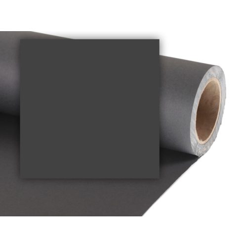Colorama papír háttér 2.18 x 11m black (fekete)