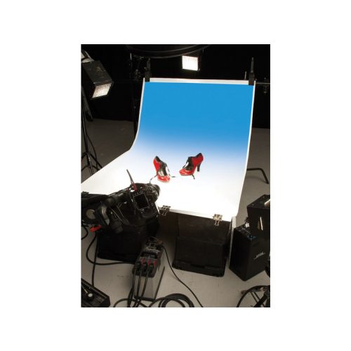 Colorama Colorgrad pvc háttér 110x170cm white/sky