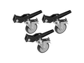 Avenger 3 darabos fékezhető kerék szett, fekete