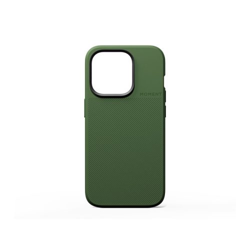 Moment Case For iPhone 15 Pro, olíva zöld