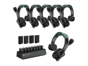   Hollyland Solidcom Se Pro 6 Person Noise Cancelling Headset Intercom