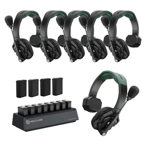 Hollyland Solidcom Se Pro 6 Person Noise Cancelling Headset Intercom