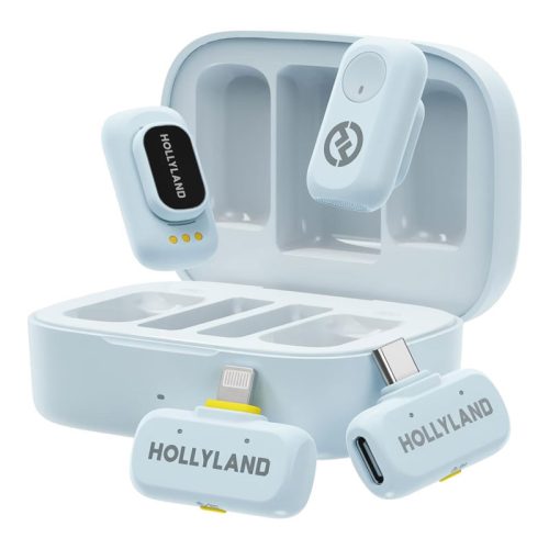 Hollyland Lark A1 Combo USB-C + Lightning (Sky Blue)