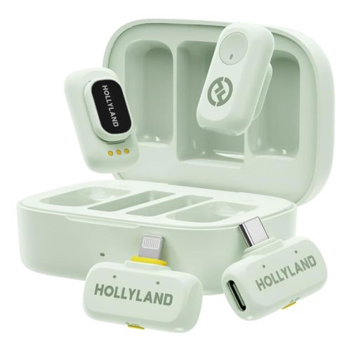 Hollyland Lark A1 Combo USB-C + Lightning (Mint Green)
