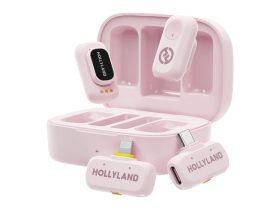 Hollyland Lark A1 Combo USB-C + Lightning (Cloud Pink)