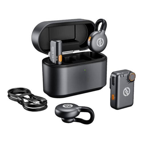 Hollyland Lark M2S Combo Wireless Lavalier Microphone Combo (Space Gray)