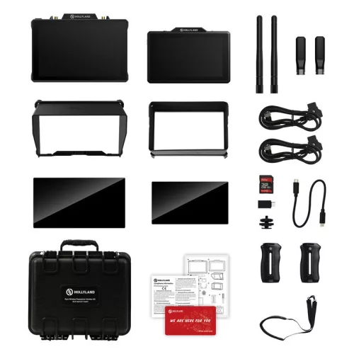 Hollyland Pyro 5 & 7 Wireless Transceiver Monitor Kit