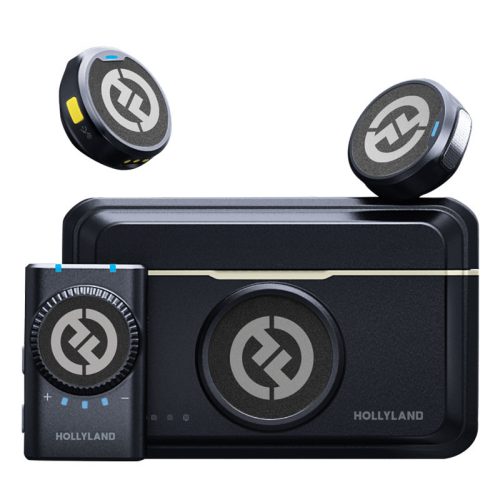 Hollyland Lark M2 Wireless Lavalier Microphone (Duo ,Shine charcoal)