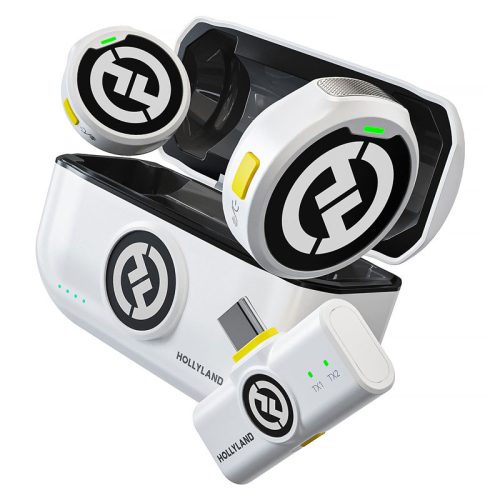 Hollyland Lark M2 USB-C - Wireless Lavalier Microphone with USB-C Plug (White)