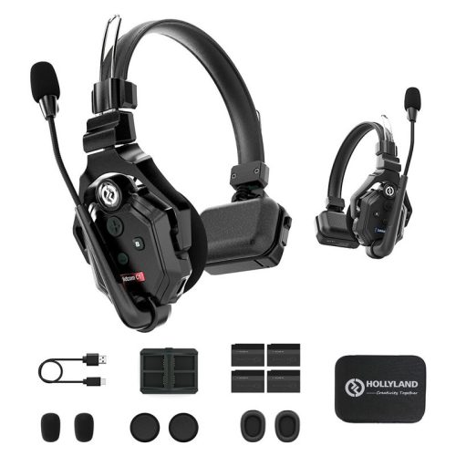 Hollyland Solidcom C1 Full Duplex Wireless Intercom System with 2 Headsets