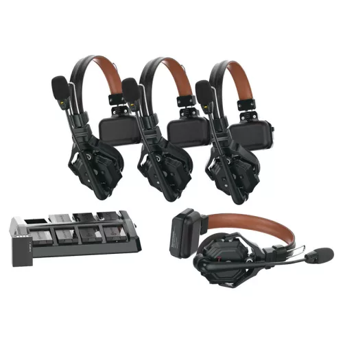 Hollyland Solidcom C1 Pro Wireless Intercom System with 4 ENC Headset
