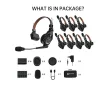 Hollyland Solidcom C1 Pro Wireless Intercom System with 8 ENC Headset