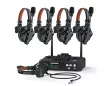 Hollyland Solidcom C1 Pro-Hub4S ENC 5-Person Full-Duplex Wireless Intercom System with Hub (1.9 GHz)
