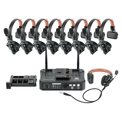 Hollyland Solidcom C1 Pro Wireless Intercom System with 8 ENC Headset (+HUB Station)