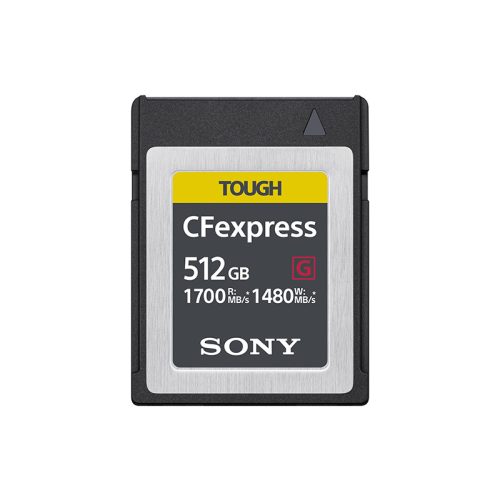 Sony CFexpress 512GB TG Type B memóriakártya -40.000 Ft Cashback a feltűntetett árból (CEBG512)