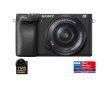Sony Alpha 6400 fekete váz + 16-50mm f/3.5-5.6 OSS kit