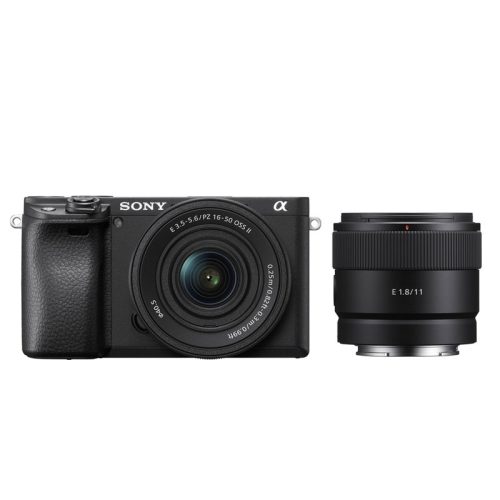 Sony Alpha 6400 + SEL 16-50mm f/3.5-5.6 OSS + SEL 11mm f/1.8 G Kit