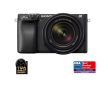 Sony Alpha 6400 fekete váz + 18-135mm f/3.5-5.6 OSS kit