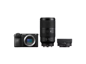   Sony Alpha 6700 + PZ 16-50mm f/3.5-5.6 OSS II + 70-350mm f/4.5-6.3 G OSS Kit