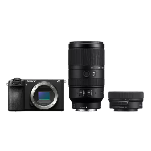 Sony Alpha 6700 + PZ 16-50mm f/3.5-5.6 OSS II + 70-350mm f/4.5-6.3 G OSS Kit
