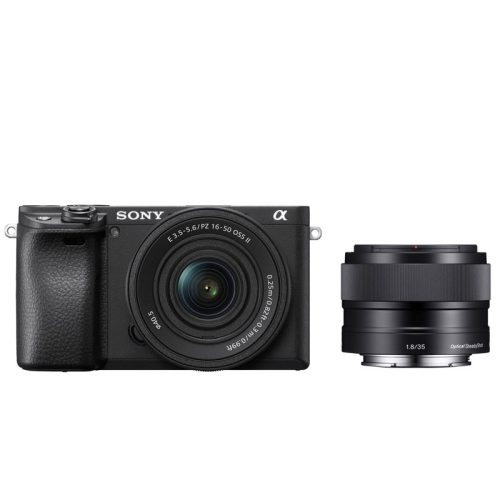 Sony Alpha 6700 + SEL 16-50mm f/3.5-5.6 + SEL 35mm f/1.8 Kit - 40.000Ft pénzvisszatérítés