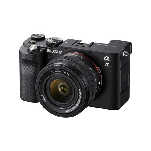 Sony Alpha ILCE-7C váz fekete + Sony FE 28-60mm objektív -10% a SONY-GALAKTIKUS-10 kuponkóddal