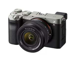 Sony Alpha ILCE-7C ezüst + Sony FE 28-60mm objektív