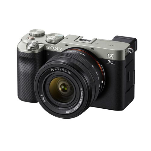 Sony Alpha ILCE-7C ezüst + Sony FE 28-60mm objektív -10% a SONY-GALAKTIKUS-10 kuponkóddal