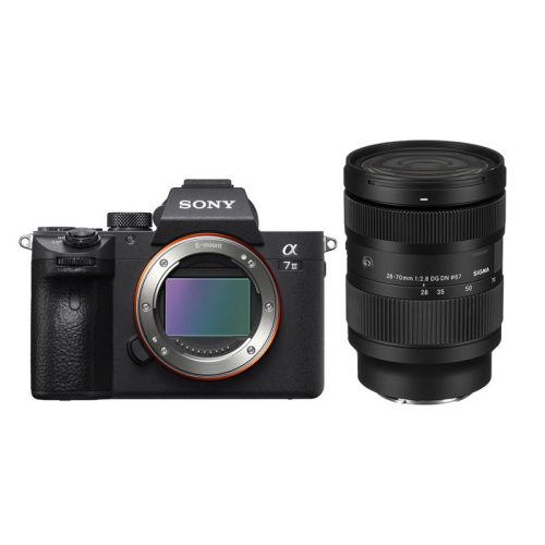 Sony Alpha 7 III váz + Sigma 28-70mm f/2.8 DG DN (C) Sony F/SE