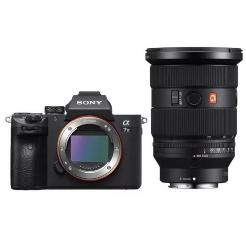 Sony Alpha 7 III + SEL FE 24-70mm f/2.8 GM II Kit + ajándék táska és állvány