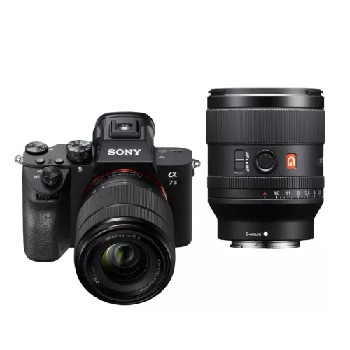 Sony Alpha 7 III + FE 28-70mm f/3.5-5.6 OSS II + SEL 35mm f/1.4 GM Kit + ajándék táska és állvány
