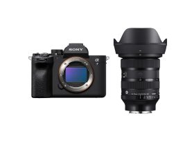   Sony Alpha 7 IV váz (ILCE-7M4, A7M4, A7IV) + Sigma 24-70mm f/2.8 DG DN II (A) (SONY F/SE) objektív - 140.000Ft pénzvisszatérítés összesen