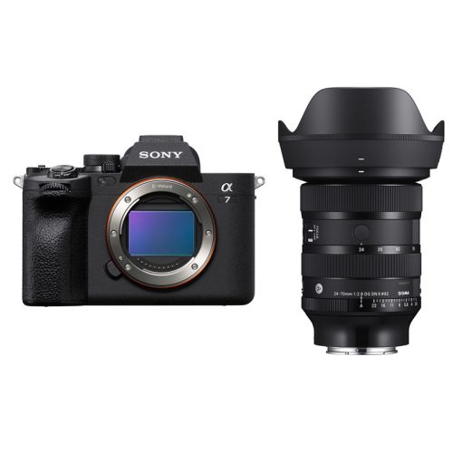 Sony Alpha 7 IV váz (ILCE-7M4, A7M4, A7IV) + Sigma 24-70mm f/2.8 DG DN II (A) (SONY F/SE) objektív + 60.000Ft (Sony) és 60.000Ft (Sigma) pénzvisszatérítés