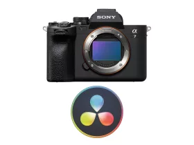 Sony Alpha 7 IV + Davinci Resolve Studio kit
