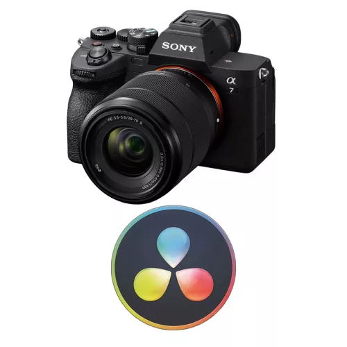 Sony Alpha 7 IV + 28-70mm f/3.5-5.6 OSS II + Davinci Resolve Studio Kit