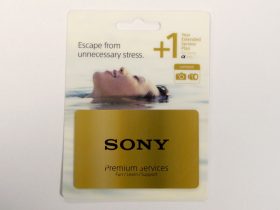 Sony +1 év gyári garancia kit.