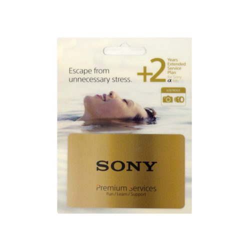 Sony +2 év gyári garancia kit.