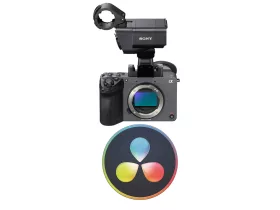   Sony FX2 Cinema Line + XLR Handle Unit + Davinci Resolve Studio Kit