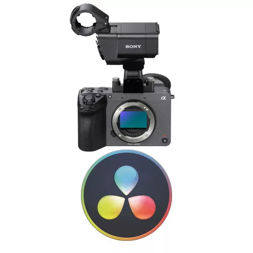 Sony FX2 Cinema Line + XLR Handle Unit + Davinci Resolve Studio Kit