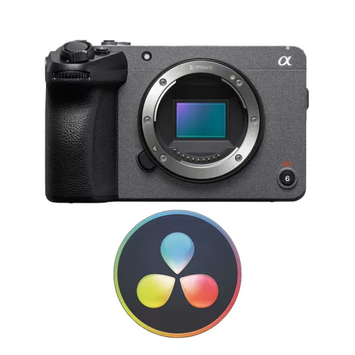 Sony FX30 Cinema kamera + Davinci Resolve Studio Kit