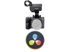   Sony FX30 Cinema Line + XLR Handle Unit + Davinci Resolve Studio kit