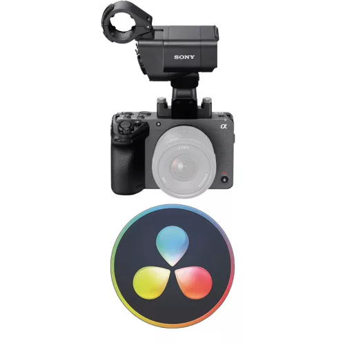 Sony FX30 Cinema Line + XLR Handle Unit + Davinci Resolve Studio kit