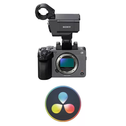 Sony FX5 Cinema Line kamera + XLR Unit + Davinci Resolve Studio kit