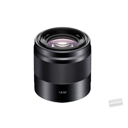 Sony SEL 50mm F:1.8 fekete objektív (SEL50F18B.AE)
