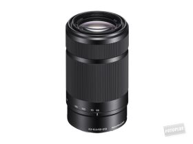 Sony SEL 55-210mm F:4.5-6.3 fekete objektív (SEL55210B.AE)