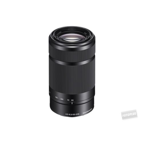 Sony SEL 55-210mm F:4.5-6.3 fekete objektív (SEL55210B.AE)