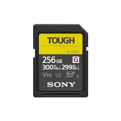 Sony SFG256T 256GB Tough Pro G UHS-II memóriakártya + 40.000Ft pénzvisszatérítés