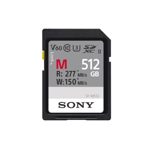 Sony SFM512 UHS-II M Series 512GB SD memória kártya