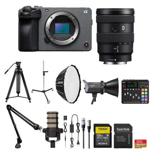 Sony FX30 Haladó Podcast Kit